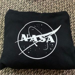 NASA mens hooded sweatshirt